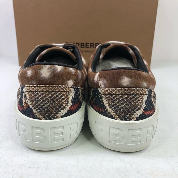 BURBERRY Men’s Leo Bambi Skate Sneaker Shoes - Picture 5 of 8
